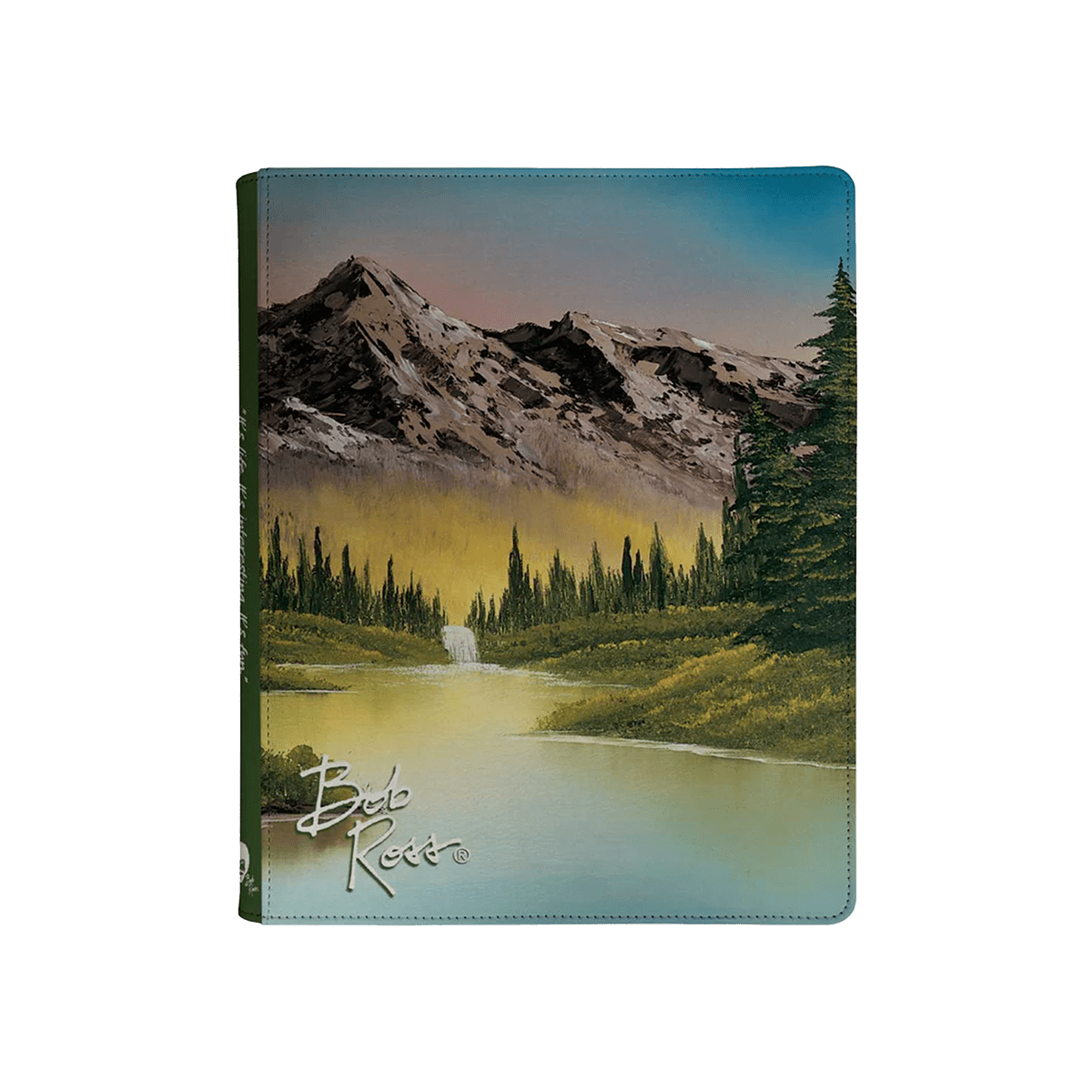 Bob Ross Mountain Retreat 9 - Pocket Zippered PRO - Binder - Cardmaniac.ch