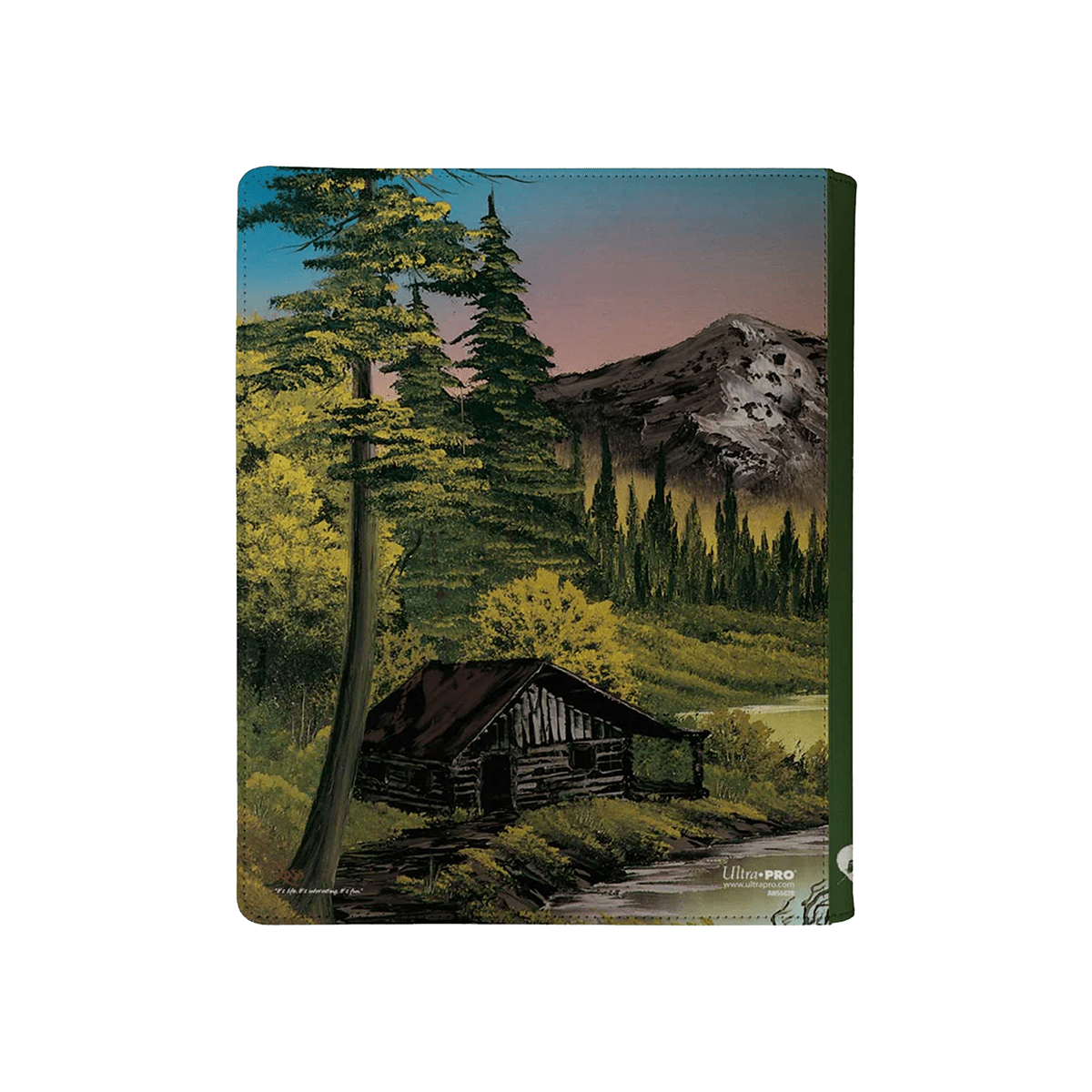 Bob Ross Mountain Retreat 9 - Pocket Zippered PRO - Binder - Cardmaniac.ch