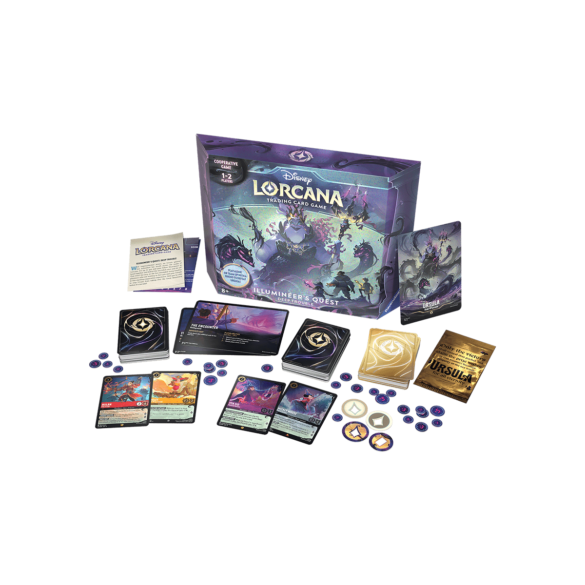 Disney Lorcana - Die Luminari Chroniken: Gefahr aus der Tiefe Box - Cardmaniac.ch