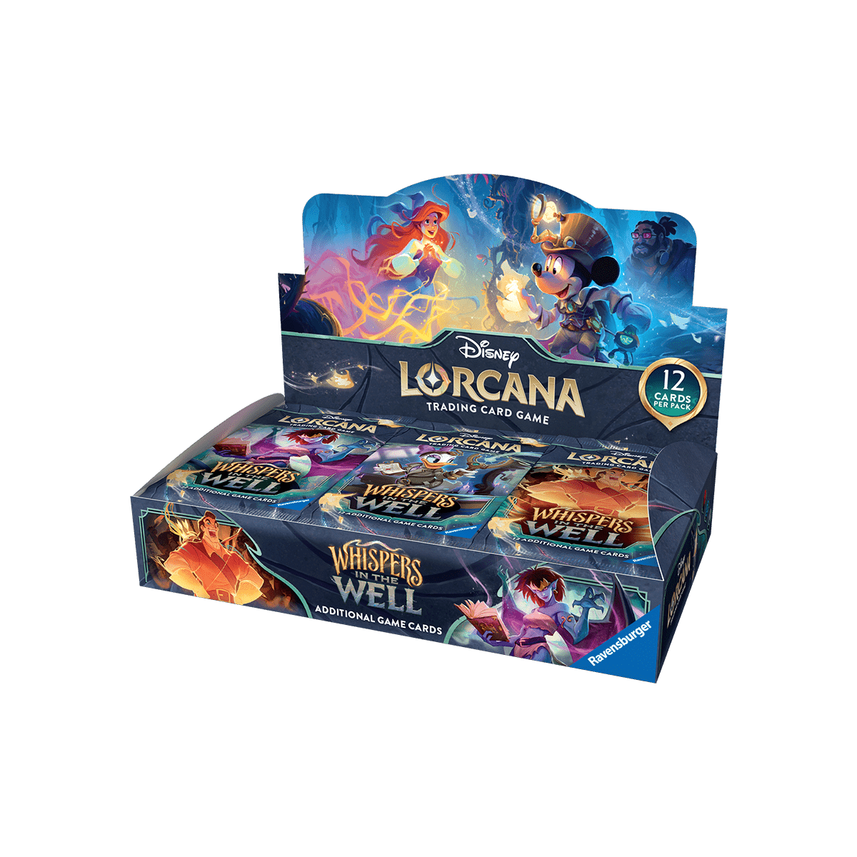 Disney Lorcana - Geflüster aus der Tiefe Booster Display - Cardmaniac.ch