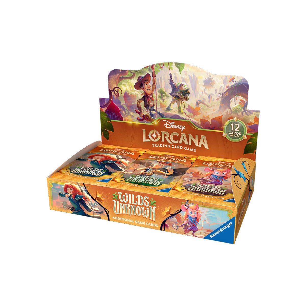 Disney Lorcana – Unbekannte Wildnis Booster Display - Cardmaniac.ch