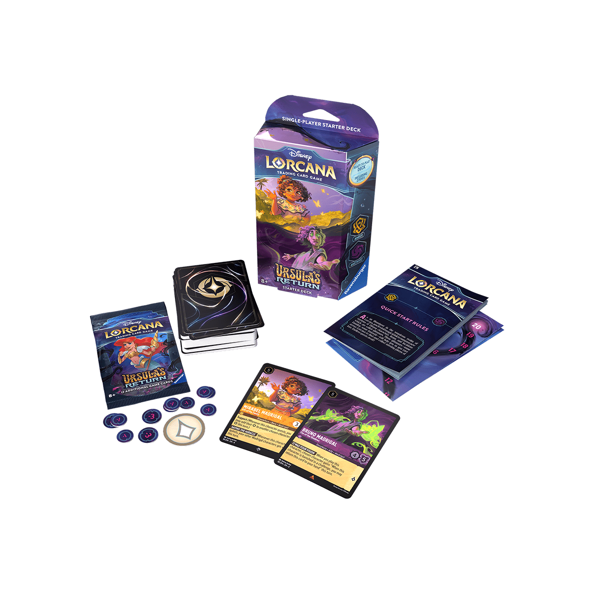 Disney Lorcana - Ursulas Rückkehr Starter Deck - Cardmaniac.ch