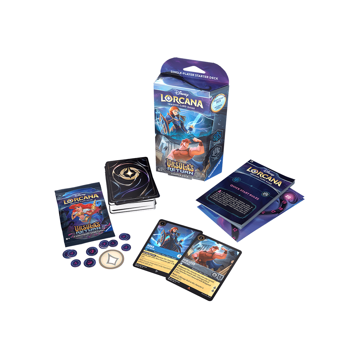 Disney Lorcana - Ursulas Rückkehr Starter Deck - Cardmaniac.ch