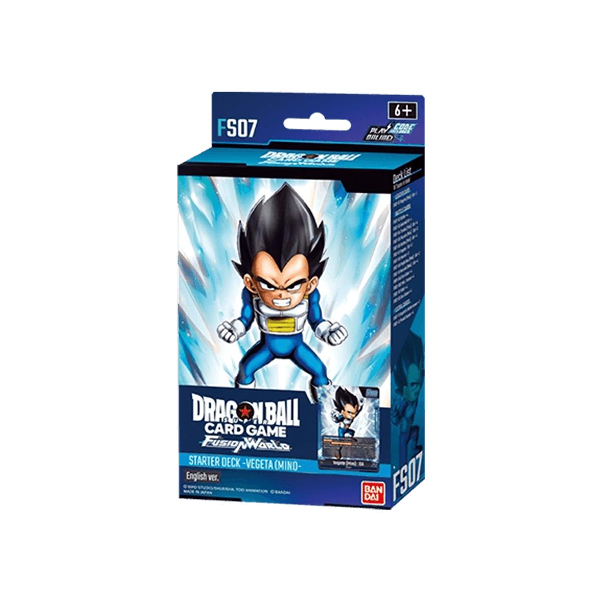 Dragon Ball Super Fusion World - Vegeta (Mini) Starter Deck - FS07 - Cardmaniac.ch