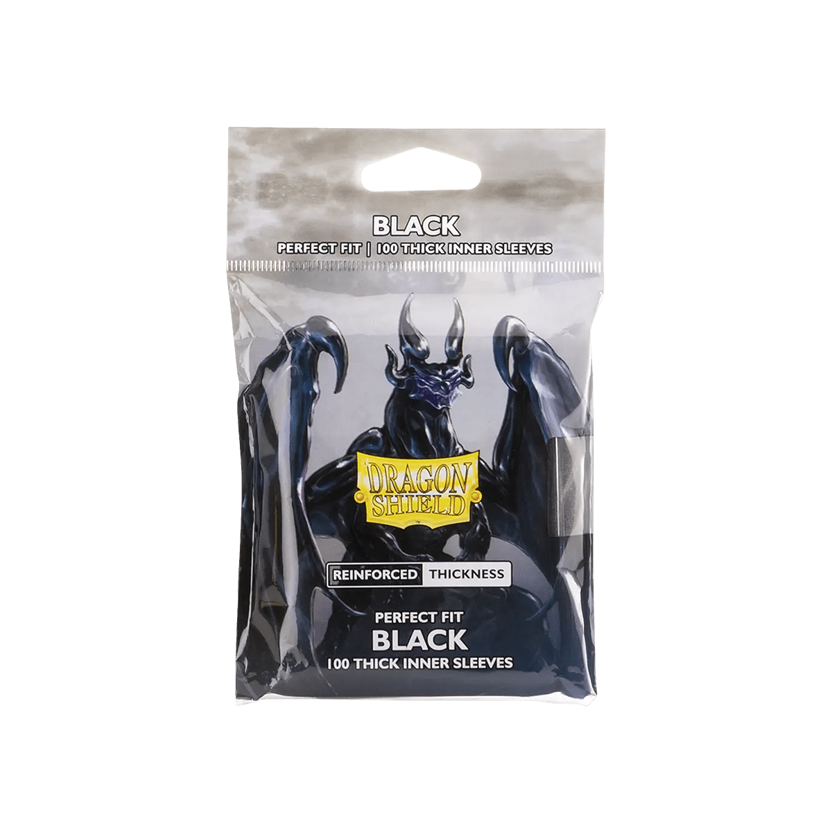 Dragon Shield Perfect Fit - Thick Inner Sleeves - Schwarz (Standardgrösse) - Cardmaniac.ch