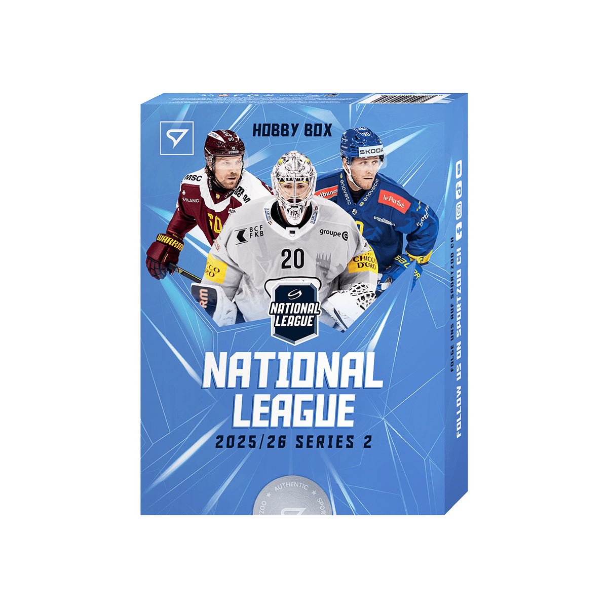 Hobby Box National League 2025/2026 - Series 2 - Cardmaniac.ch
