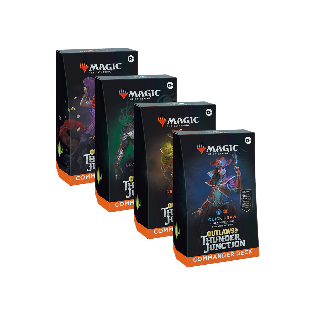 Magic: The Gathering - Outlaws von Thunder Junction Commander-Deck - Cardmaniac.ch