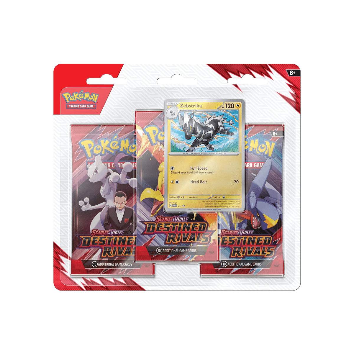 Pokémon TCG - Ewige Rivalen Three Pack Blister - Cardmaniac.ch