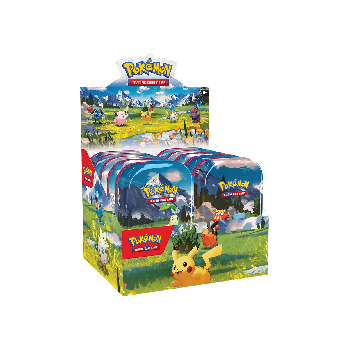 Pokémon TCG – Mini - Tin - Box Mega - Entwicklung – Erhabene Helden - Cardmaniac.ch