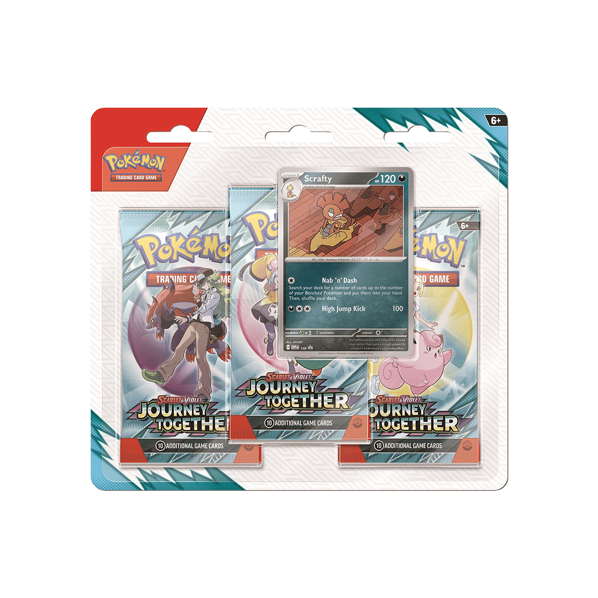 Pokémon TCG - Reisegefährten Three Pack Blister - Cardmaniac.ch