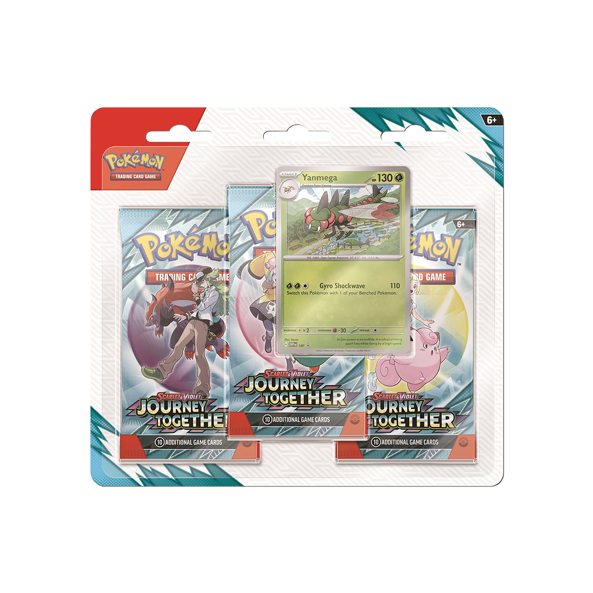 Pokémon TCG - Reisegefährten Three Pack Blister - Cardmaniac.ch