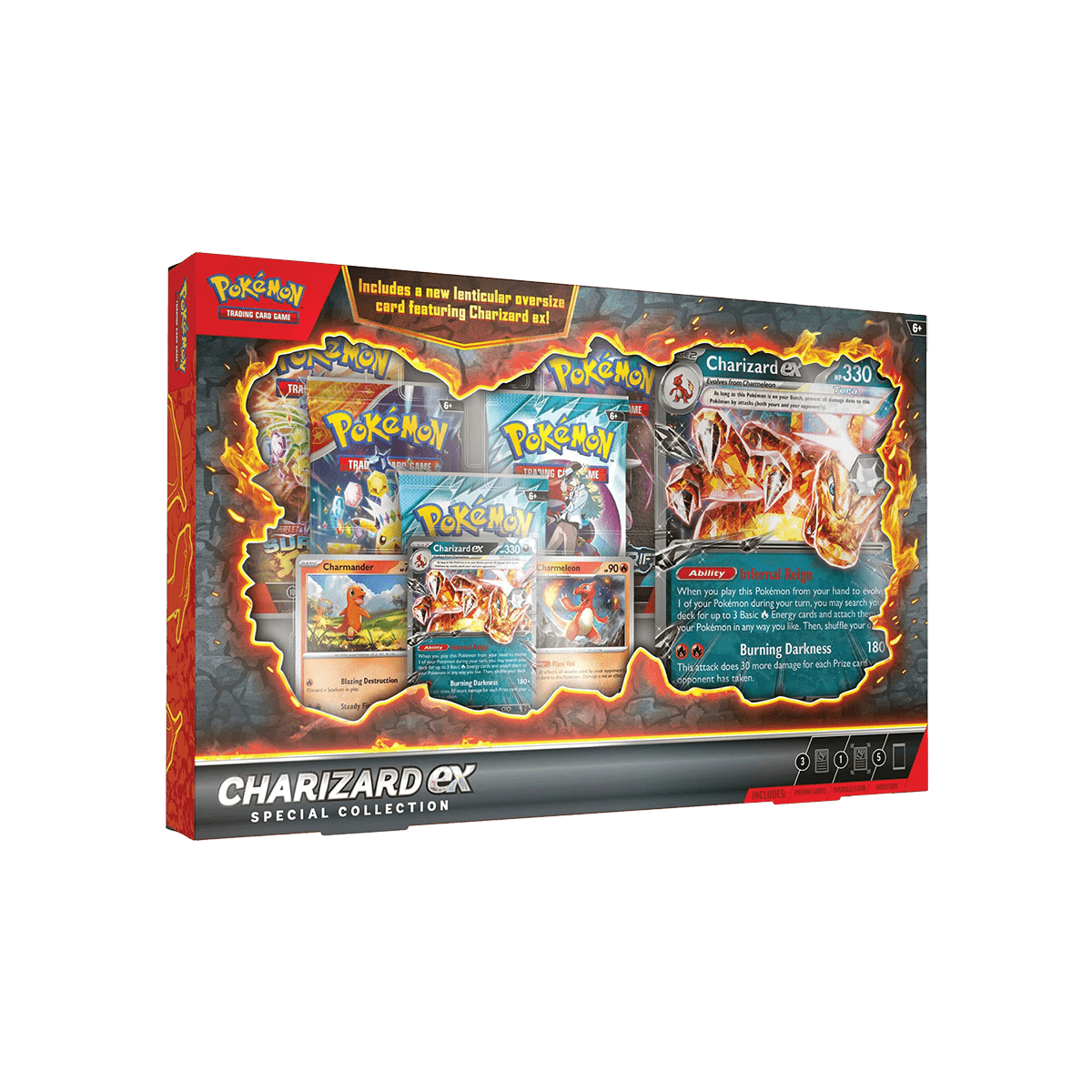 Pokémon TCG - Spezial - Kollektion Glurak - ex - Cardmaniac.ch