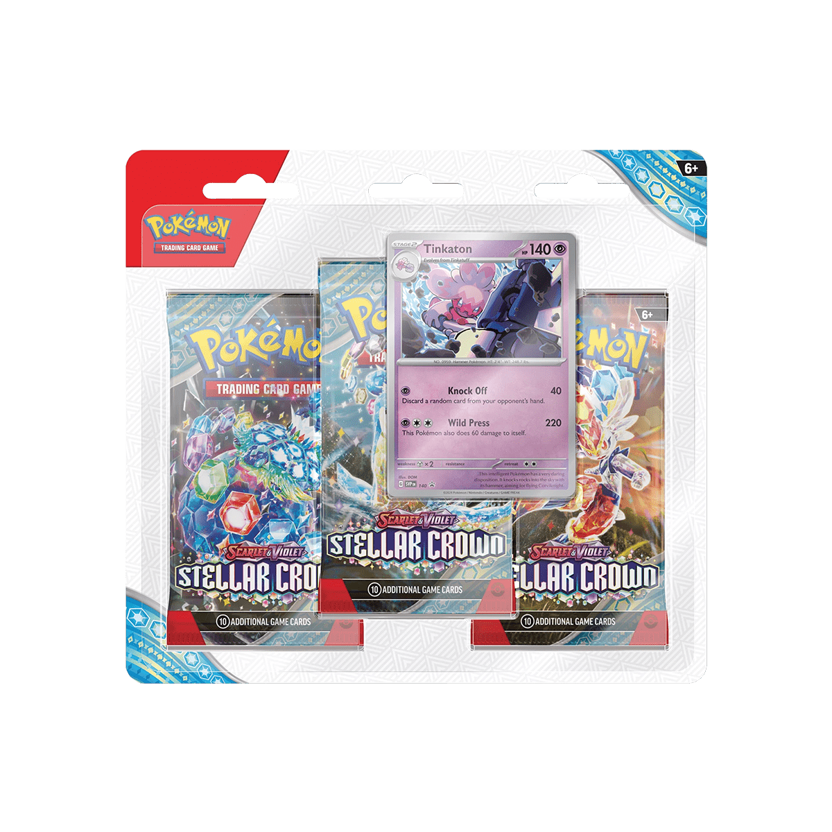 Pokémon TCG - Stellarkrone Three Pack Blister - Cardmaniac.ch