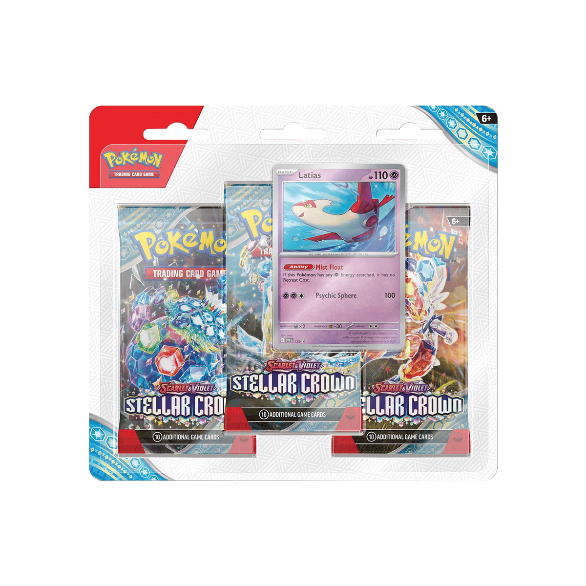 Pokémon TCG - Stellarkrone Three Pack Blister - Cardmaniac.ch
