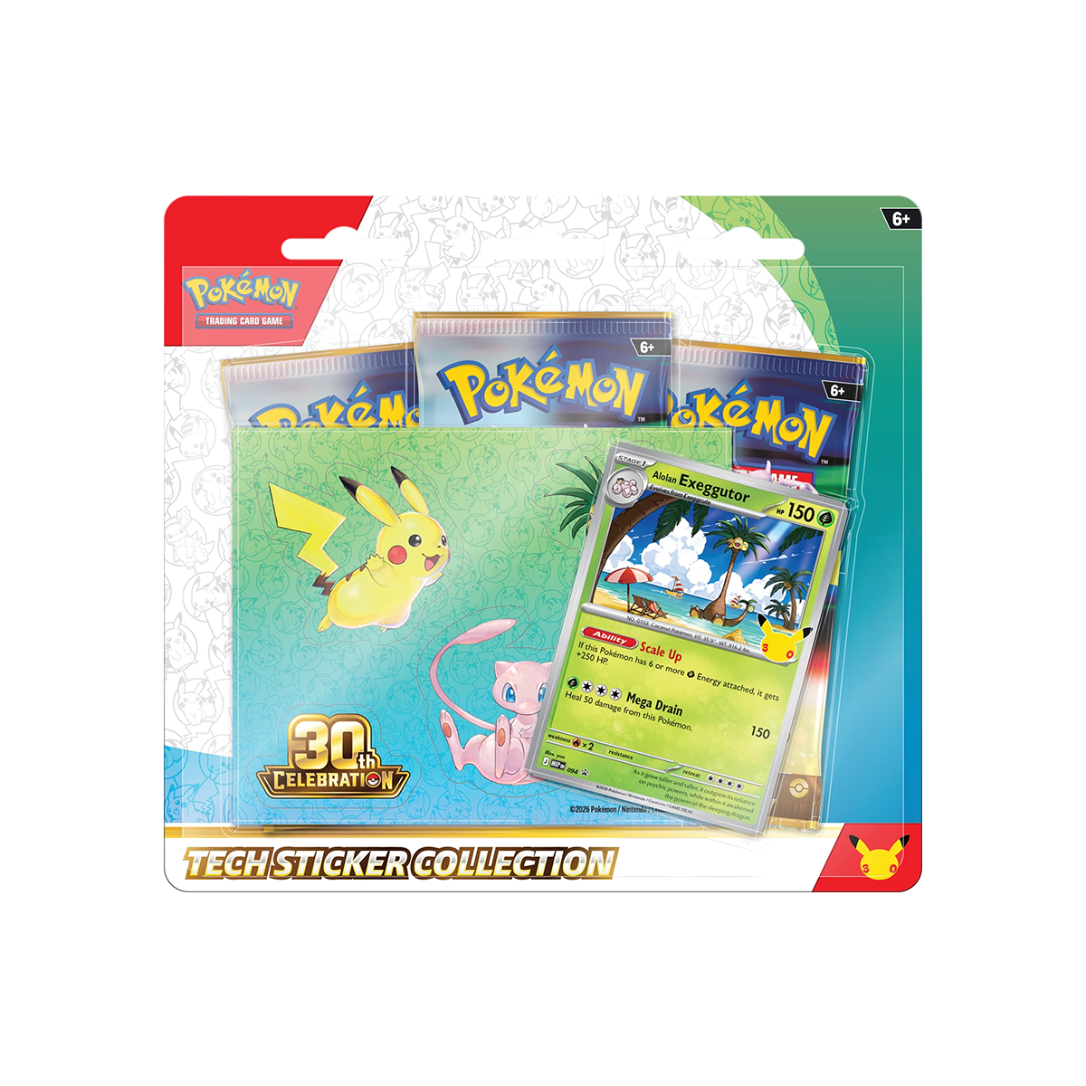 Pokémon TCG – Tech-Sticker-Kollektion 30 Jahre – Alola-Kokowei - Cardmaniac.ch