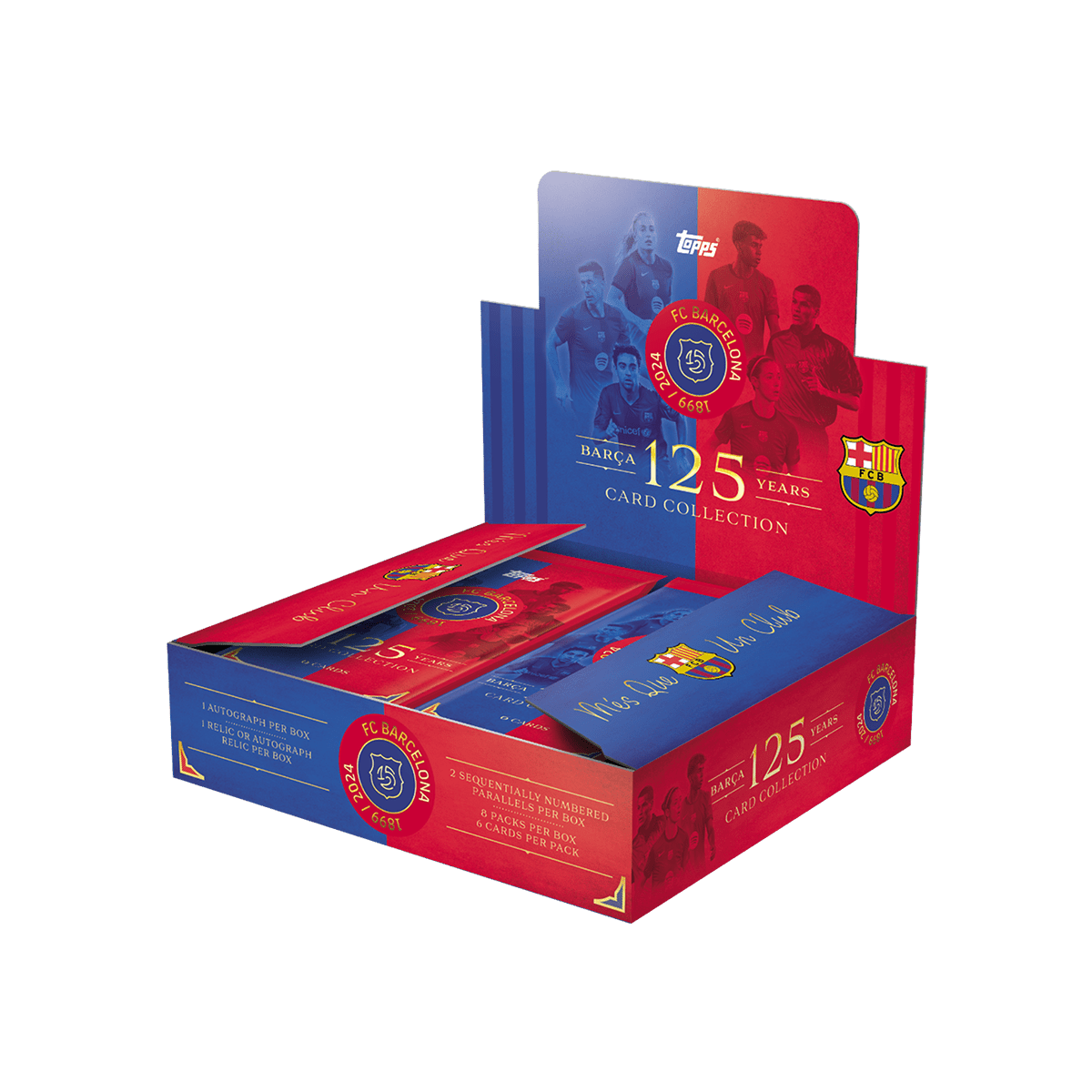 Topps® FC Barcelona 125th Anniversary - Hobby Box - Cardmaniac.ch