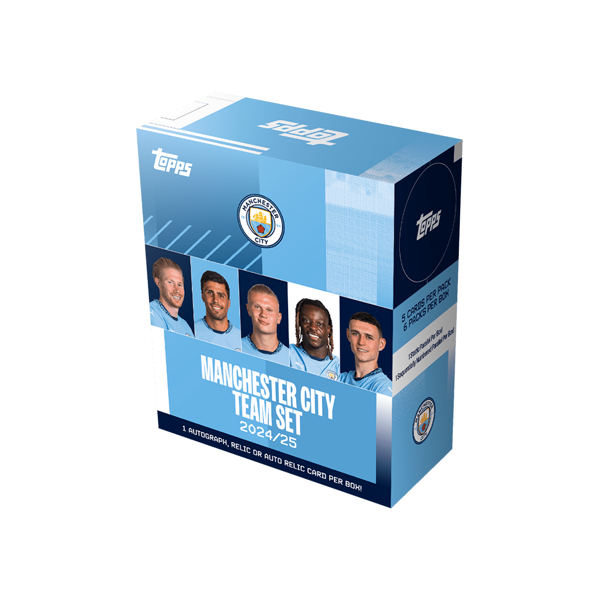 Topps® Manchester City FC Team Set 2024/25 - Cardmaniac.ch