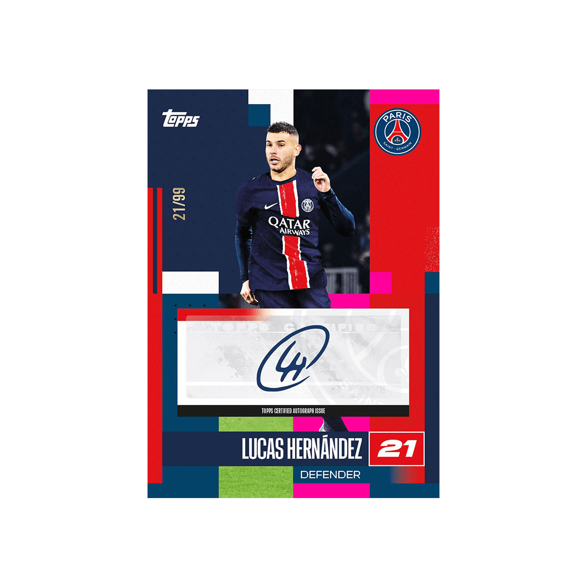 Topps® Paris Saint - Germain 2024/25 Team Set - Cardmaniac.ch