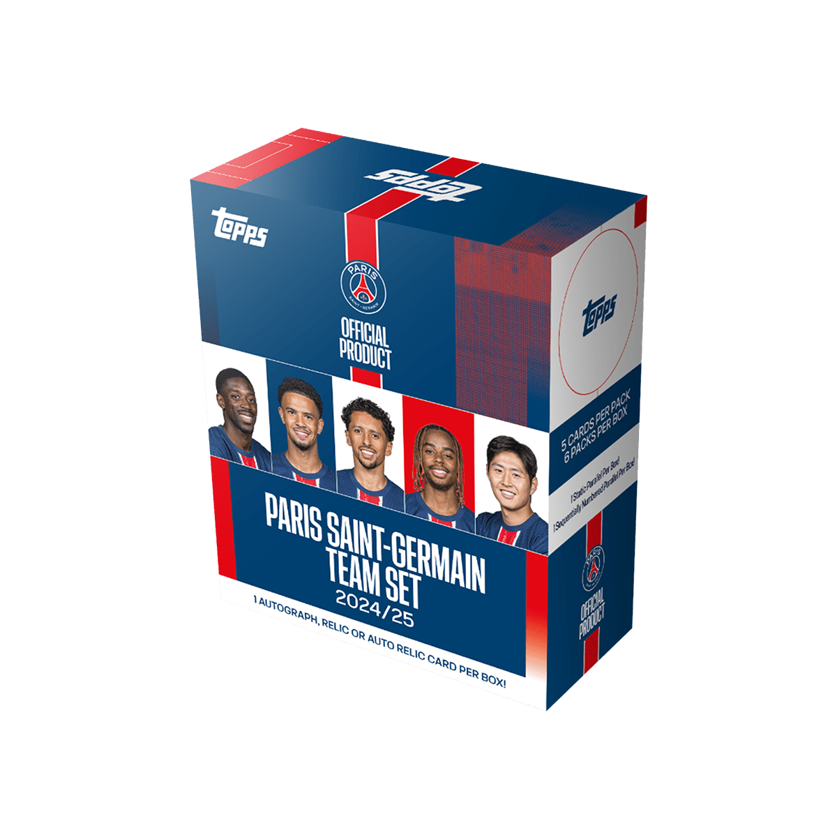 Topps® Paris Saint - Germain 2024/25 Team Set - Cardmaniac.ch
