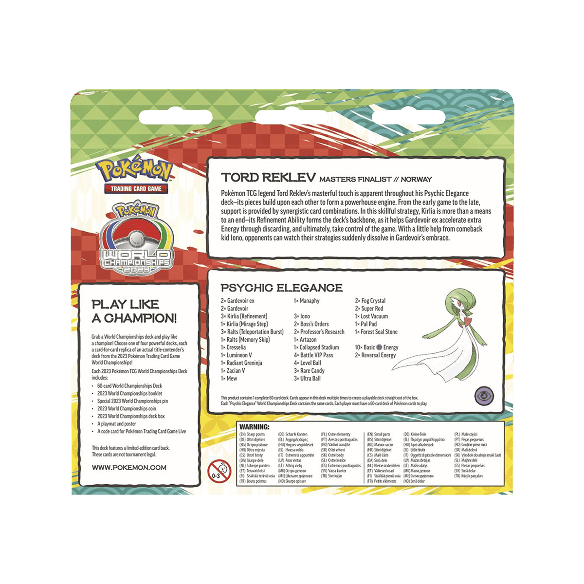 Pokémon TCG - 2023 World Championship Deck - Cardmaniac.ch