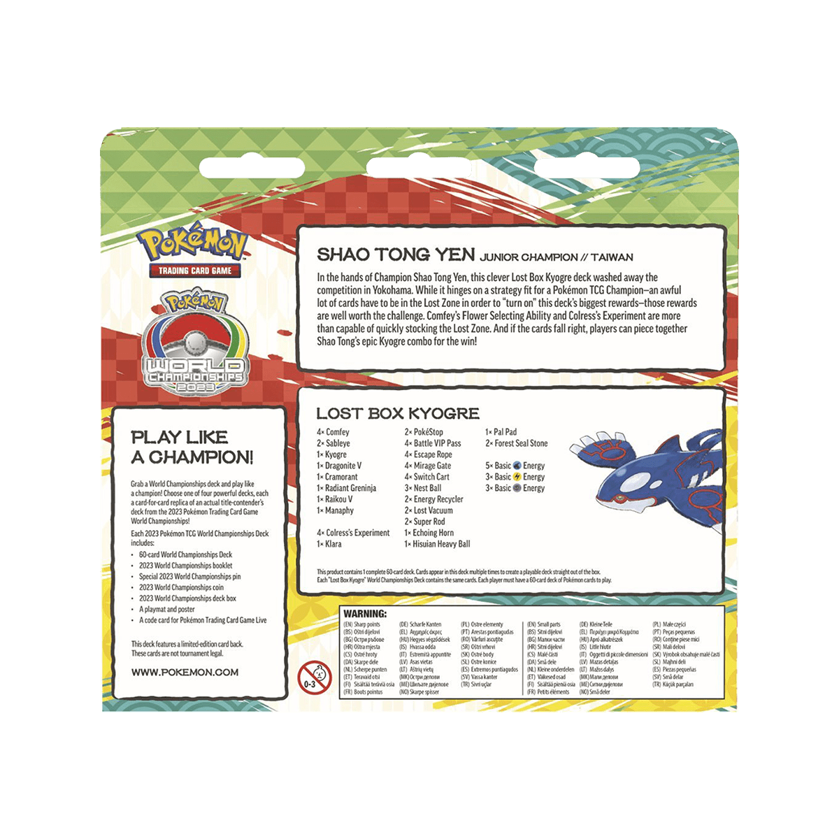 Pokémon TCG - 2023 World Championship Deck - Cardmaniac.ch