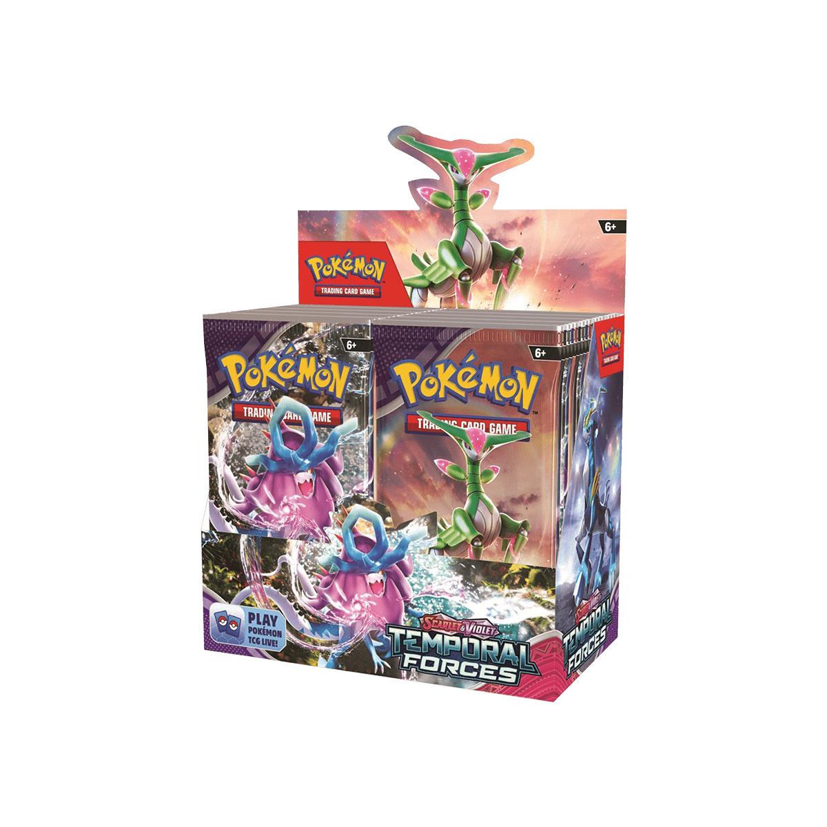 Pokémon TCG - Gewalten der Zeit Booster Box - Cardmaniac.ch