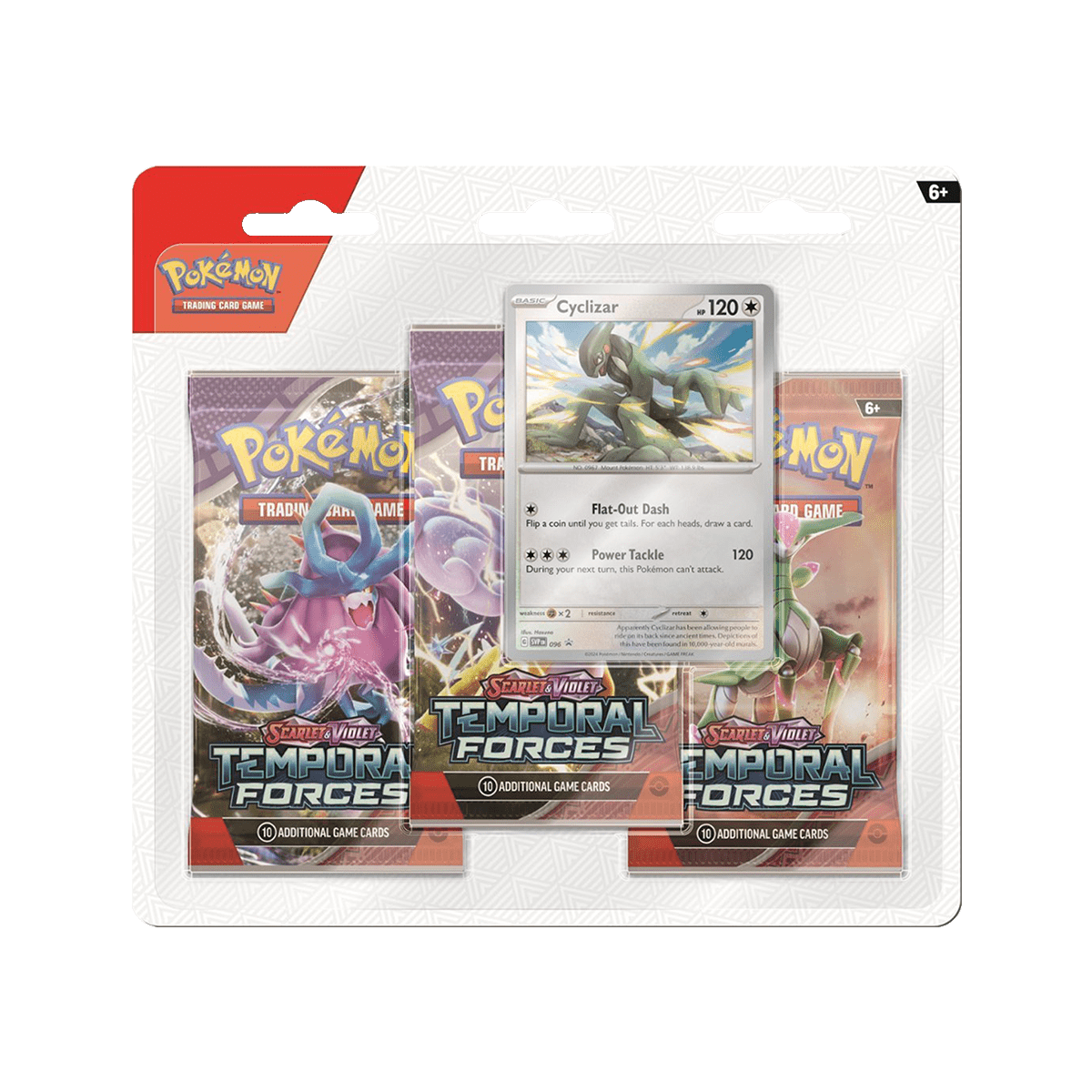 Pokémon TCG - Gewalten der Zeit Three Pack Blister - Cardmaniac.ch