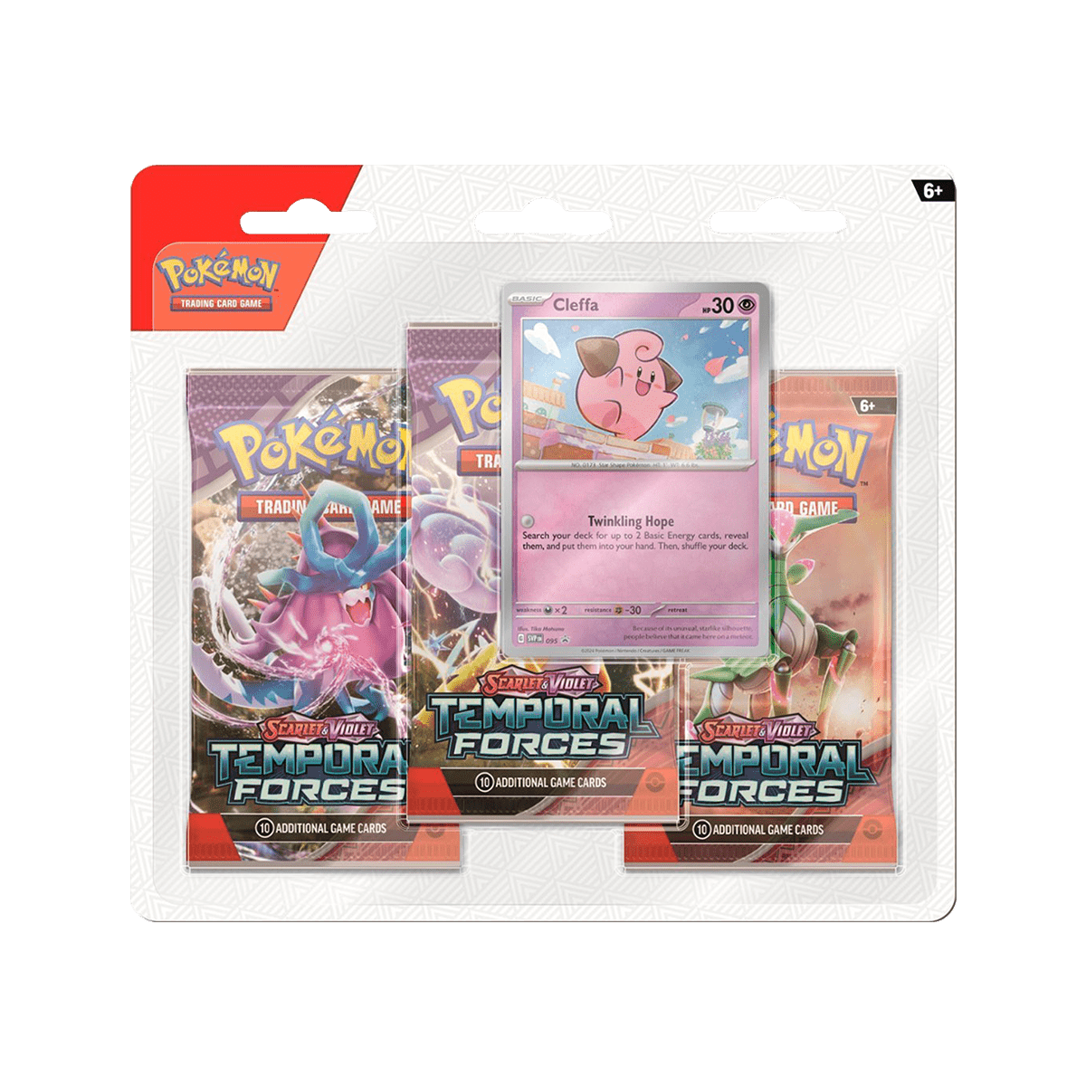 Pokémon TCG - Gewalten der Zeit Three Pack Blister - Cardmaniac.ch