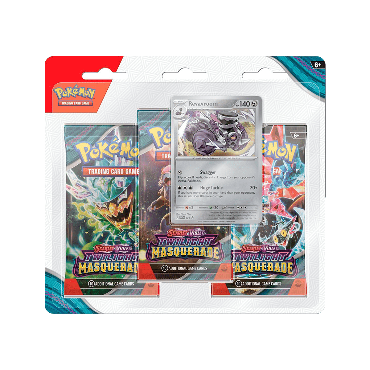 Pokémon TCG - Maskerade im Zwielicht Three Pack Blister - Cardmaniac.ch