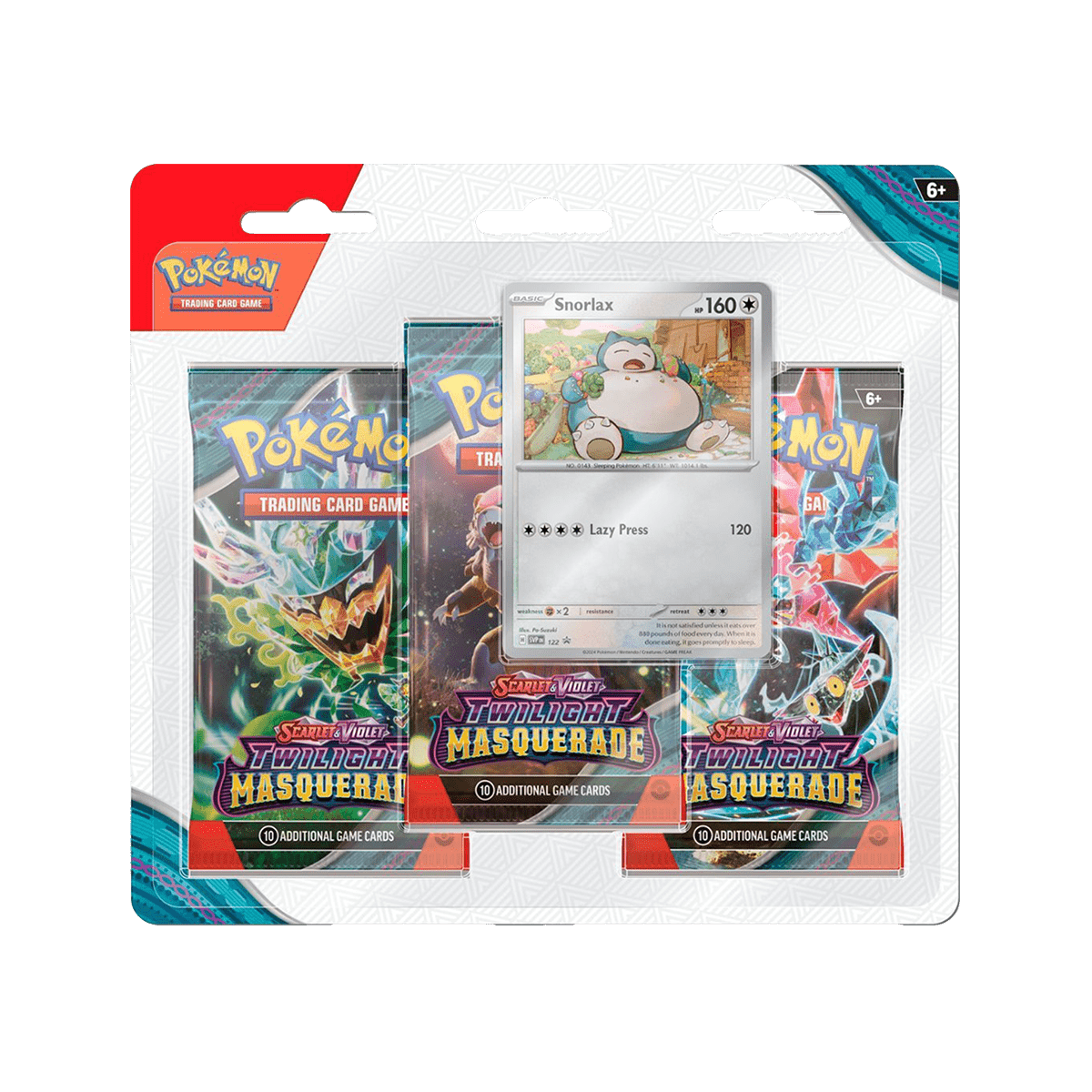 Pokémon TCG - Maskerade im Zwielicht Three Pack Blister - Cardmaniac.ch