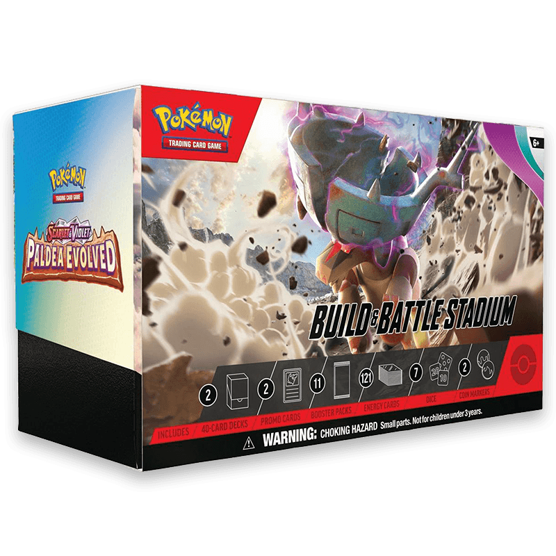 Pokémon TCG - Paldea Evolved Build & Battle Stadium - Cardmaniac.ch