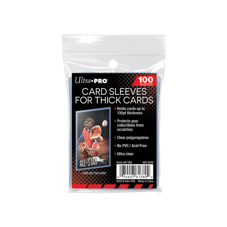 130PT Thick Card Sleeves (100ct) - Cardmaniac.ch