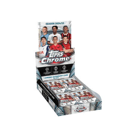 2024 - 25 Topps Chrome® UEFA Club Competitions - Hobby Box - Cardmaniac.ch
