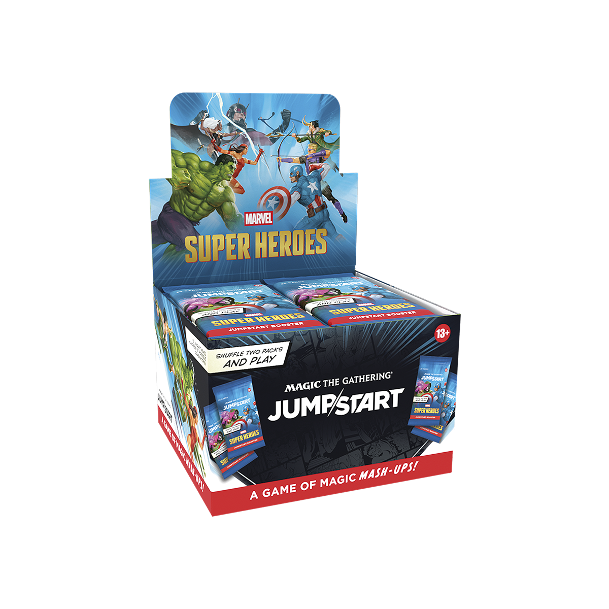 Magic: The Gathering – Marvel Super Heroes Jumpstart-Booster-Display
