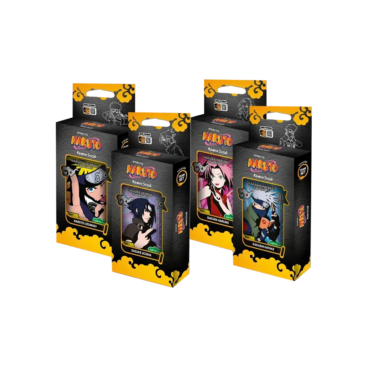 Naruto Mythos TCG – Konoha Shidō (2nd Edition) Team Set