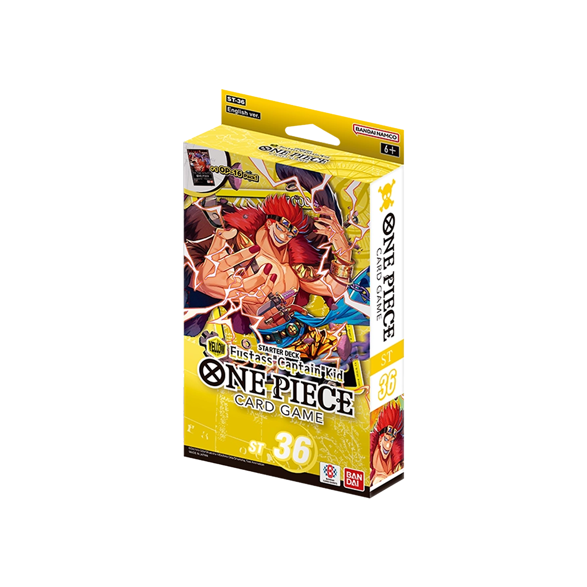 One Piece - Starter Deck YELLOW Eustass"Captain"Kid - [ST-36]