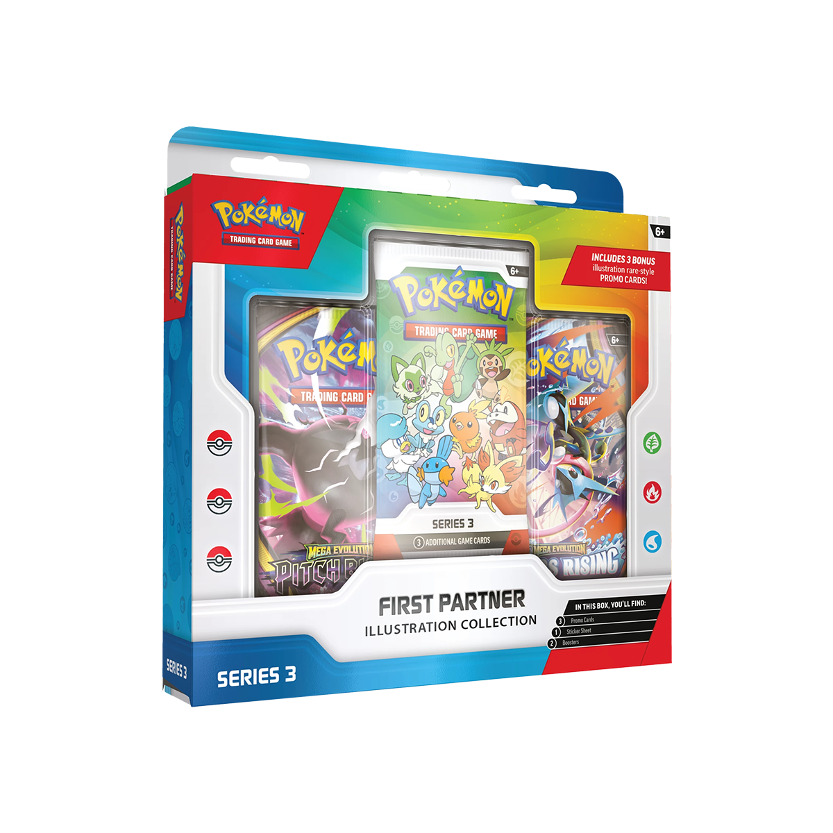 Pokémon TCG - Illustrations-Kollektion Erste Partner: Serie 3