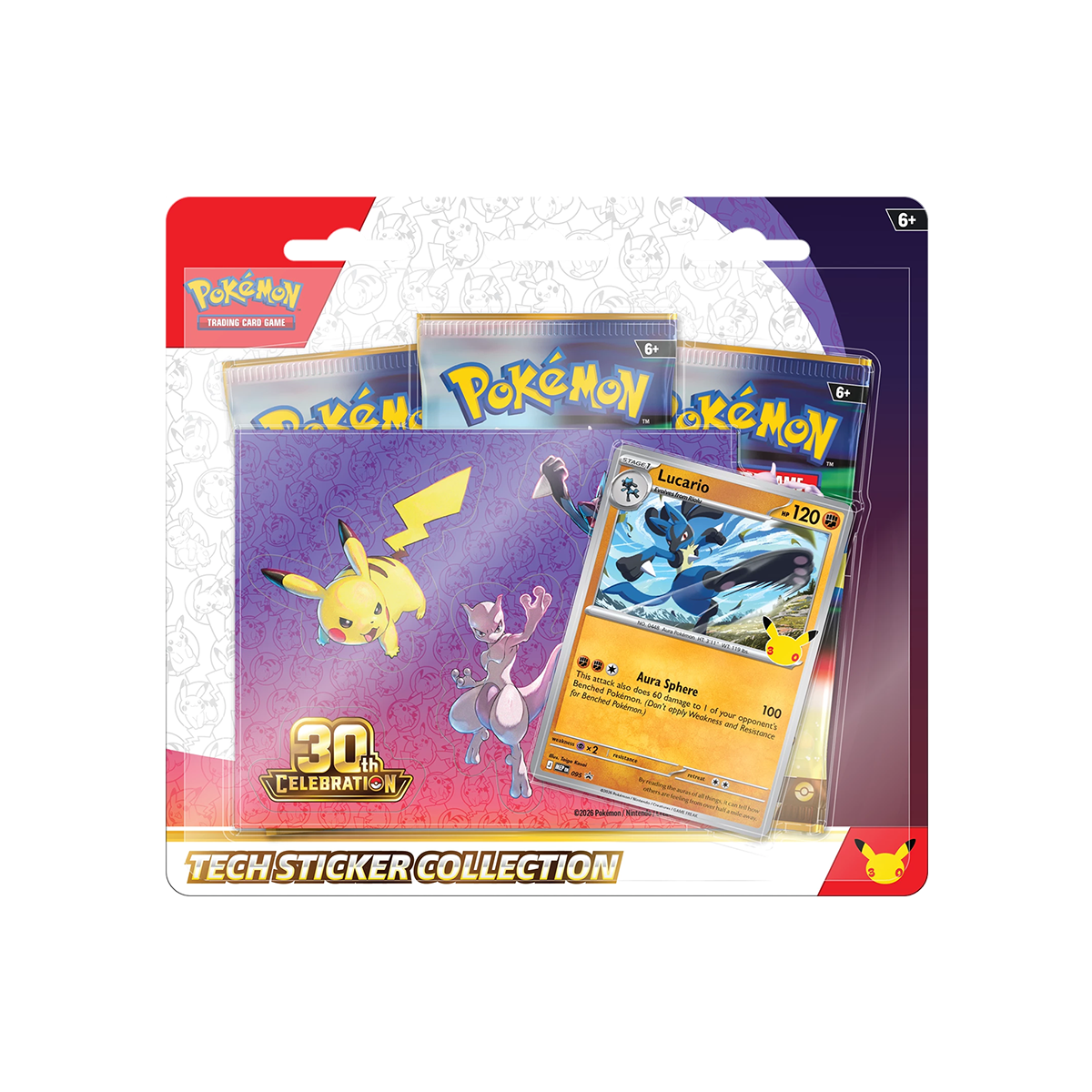 Pokémon TCG – Tech-Sticker-Kollektion 30 Jahre – Lucario