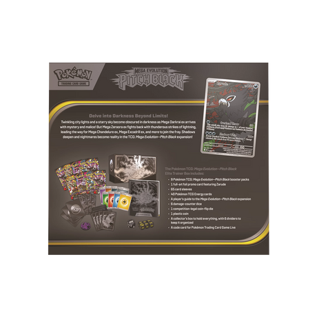 Pokémon TCG – Mega Evolution—Pitch Black Elite Trainer Box