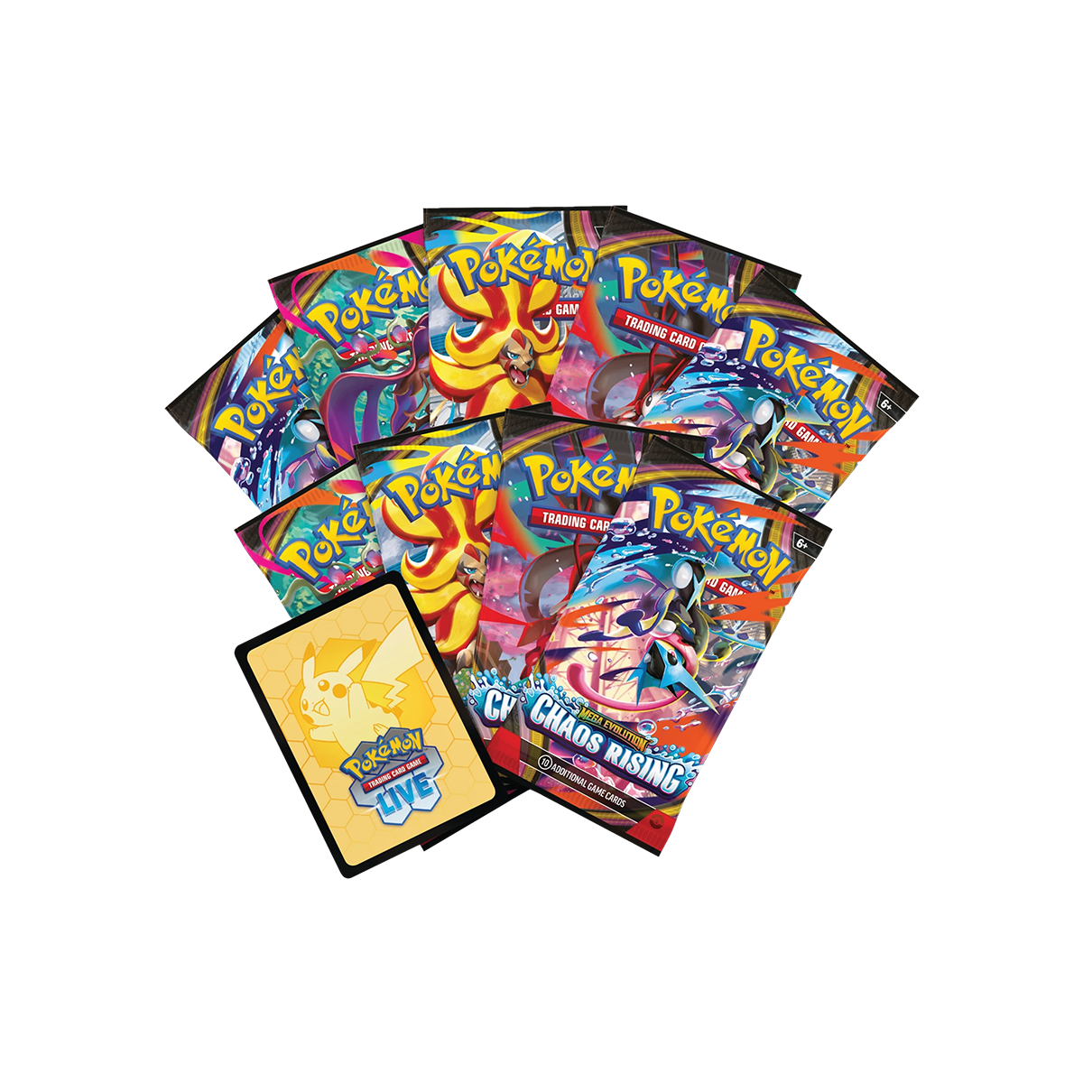 Pokémon TCG – Mega Evolution—Chaos Rising Elite Trainer Box