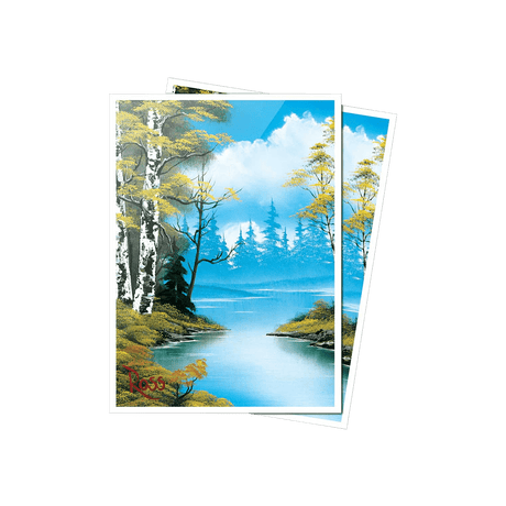 Bob Ross Lakeside Path 105ct APEX DECK PROTECTOR® Sleeves - Cardmaniac.ch