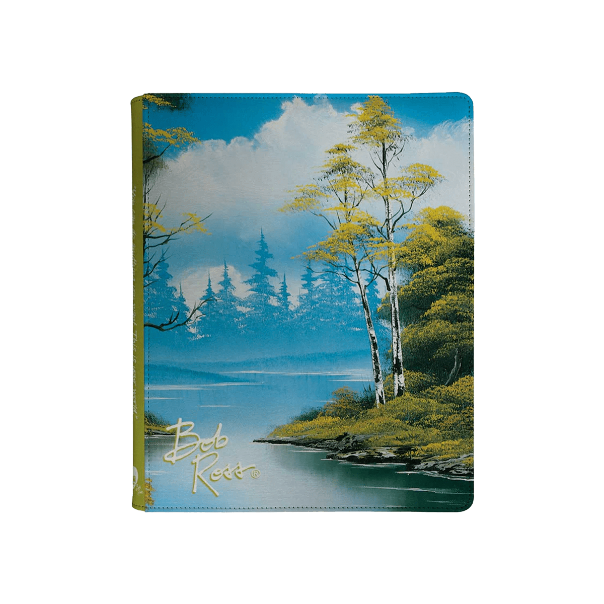 Bob Ross Lakeside Path 9 - Pocket Zippered PRO - Binder - Cardmaniac.ch