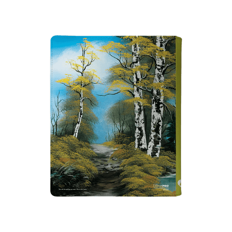 Bob Ross Lakeside Path 9 - Pocket Zippered PRO - Binder - Cardmaniac.ch