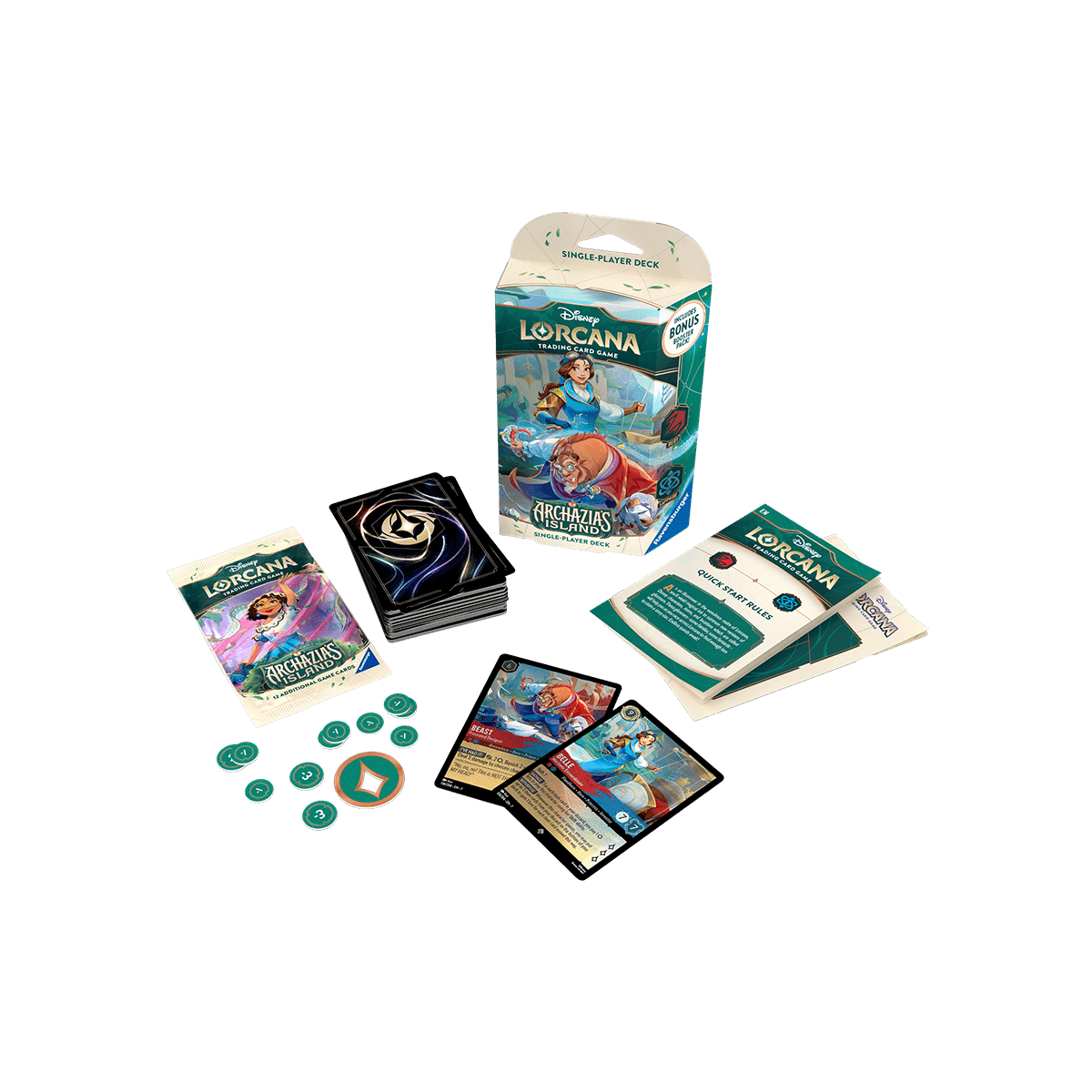 Disney Lorcana - Archazia's Island Starter Deck Cardmaniac.ch Disney Lorcana - Archazia's Island Starter Deck Cardmaniac.ch