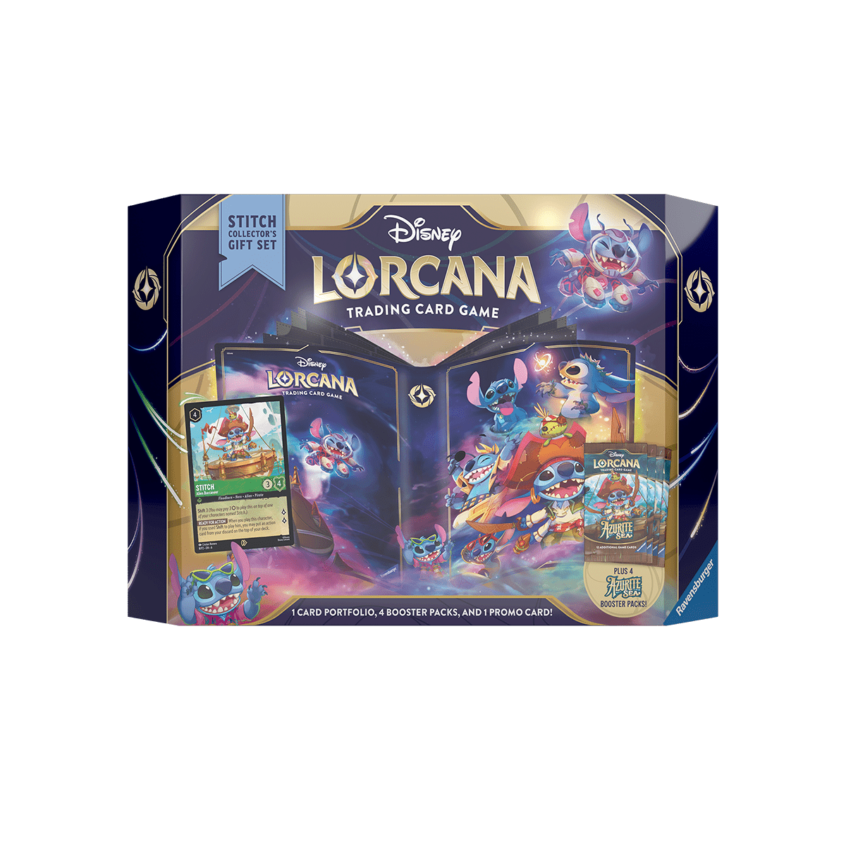 訳あり 新品　ロルカナ　Azurite Sea Stitch Gift Set Disney Lorcana TCG: Azurite Sea Stitch Gift Set | Disney