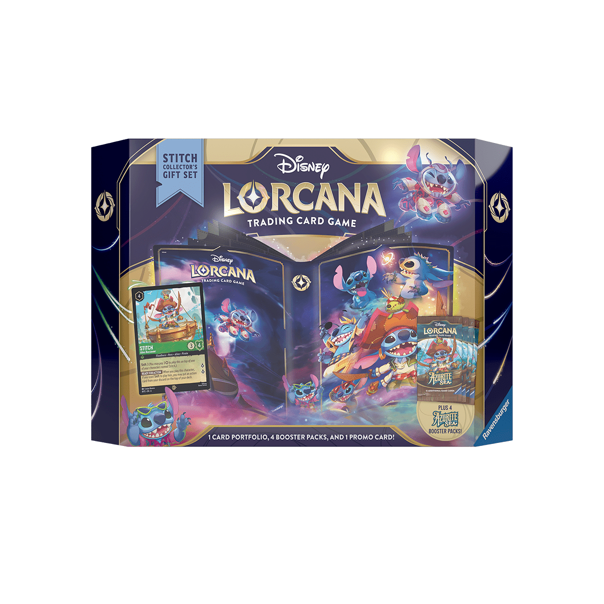 Disney Lorcana - Azurblaues Meer Stitch Geschenk Set - Cardmaniac.ch