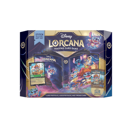 Disney Lorcana - Azurblaues Meer Stitch Geschenk Set - Cardmaniac.ch