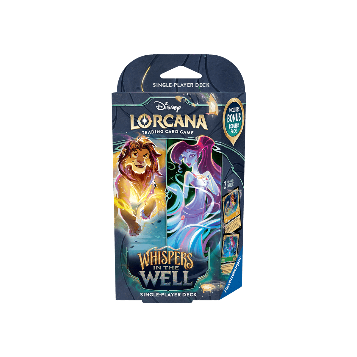 Disney Lorcana - Whispers in the Well Starter Deck Cardmaniac.ch Disney Lorcana - Whispers in the Well Starter Deck Cardmaniac.ch