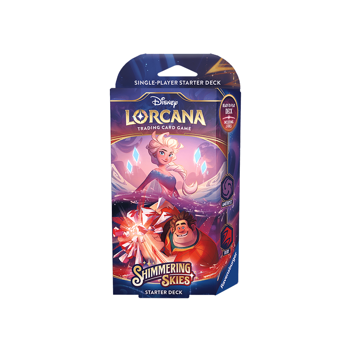 lorcana starter decks shimmering skies Disney Lorcana