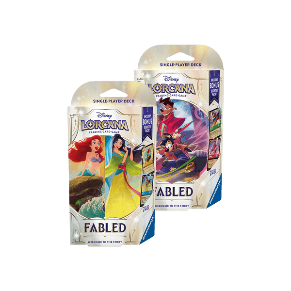 fabled starter deck lorcana Disney Lorcana